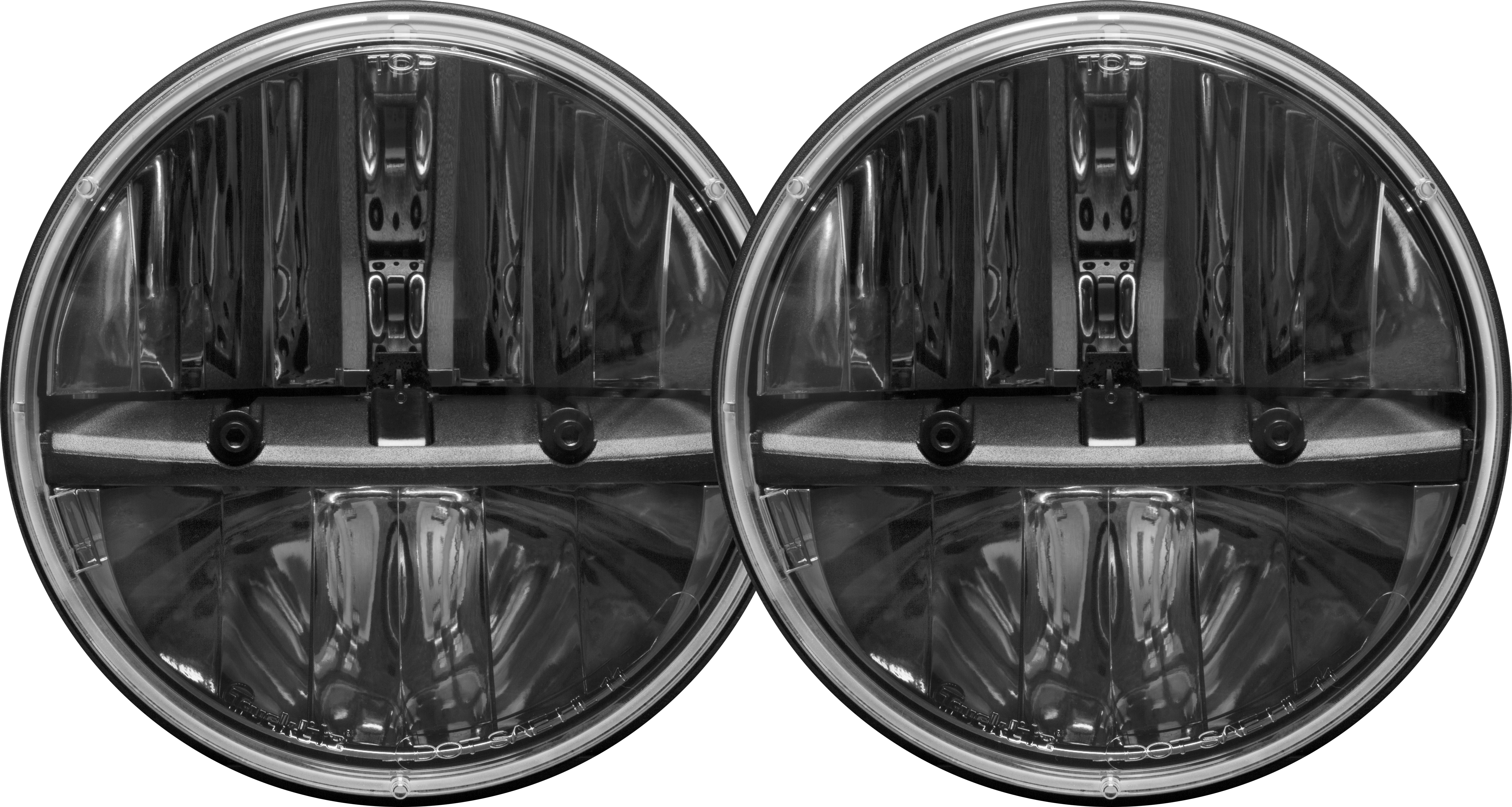 Rigid Industries 55001 Rigid Industries - Rigid Industries 55000 Led Headlight (5083x2714), Png Download