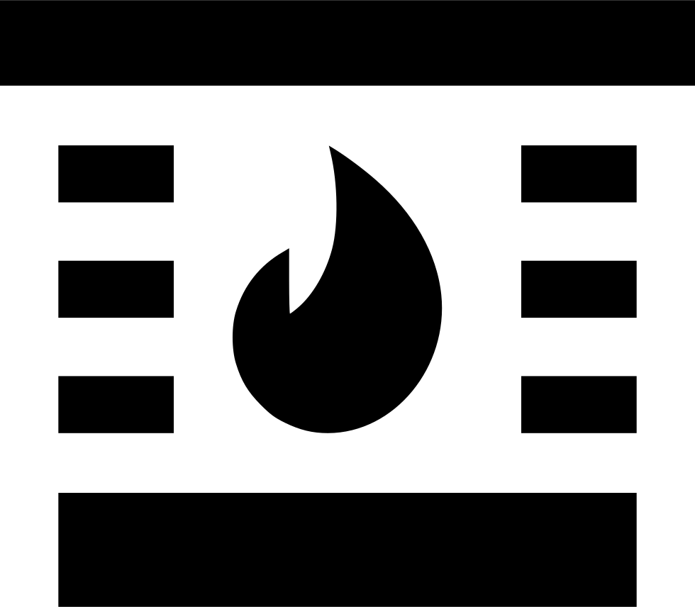 Fireplace Comments - Furniture (980x856), Png Download