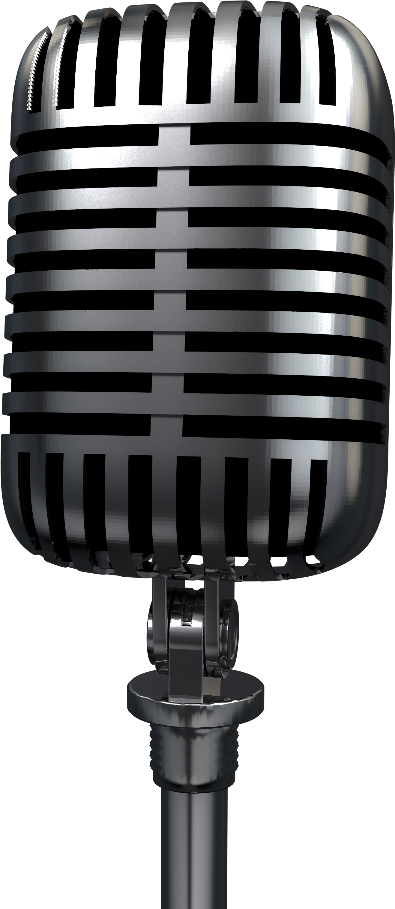 Microphone Comunicacion Tecnologia Audio - Microfono De Radio Png (3000x3240), Png Download