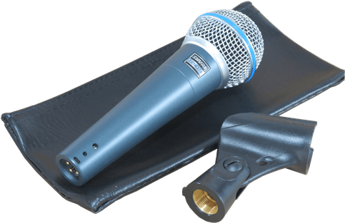 Microfono Shure Beta 58a - Microphone (500x375), Png Download