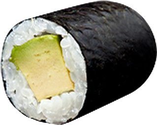 Maki De Aguacate - Sushi (450x300), Png Download