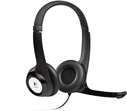 Audifonos Con Microfono Usb Logitech H390 - Logitech Usb Headset H390 - Headset - Full Size (480x412), Png Download