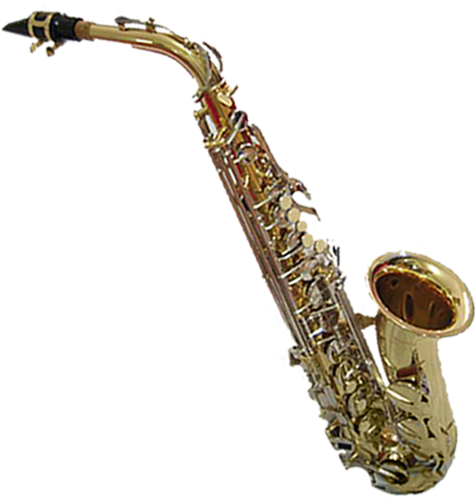 Instruments Jazz - Saxophone Alto (526x554), Png Download