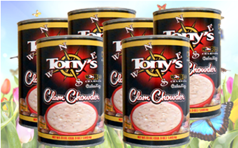 6-pack Of 15oz Tony's Chowder - Tonys Cedar Key Chowder, Clam, Condensed - 15 Oz (400x400), Png Download