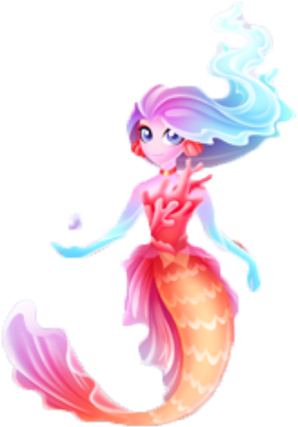 Tide Pool Mermaid Adult - Tide Pool Mermaid Fantasy Forest Story (475x475), Png Download
