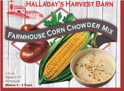 Halladay's Harvest Barn Farmhouse Corn Chowder Mix - 3drose Llc 8 X 8 X 0.25 Inches Mouse Pad, Sweet Corn (400x400), Png Download