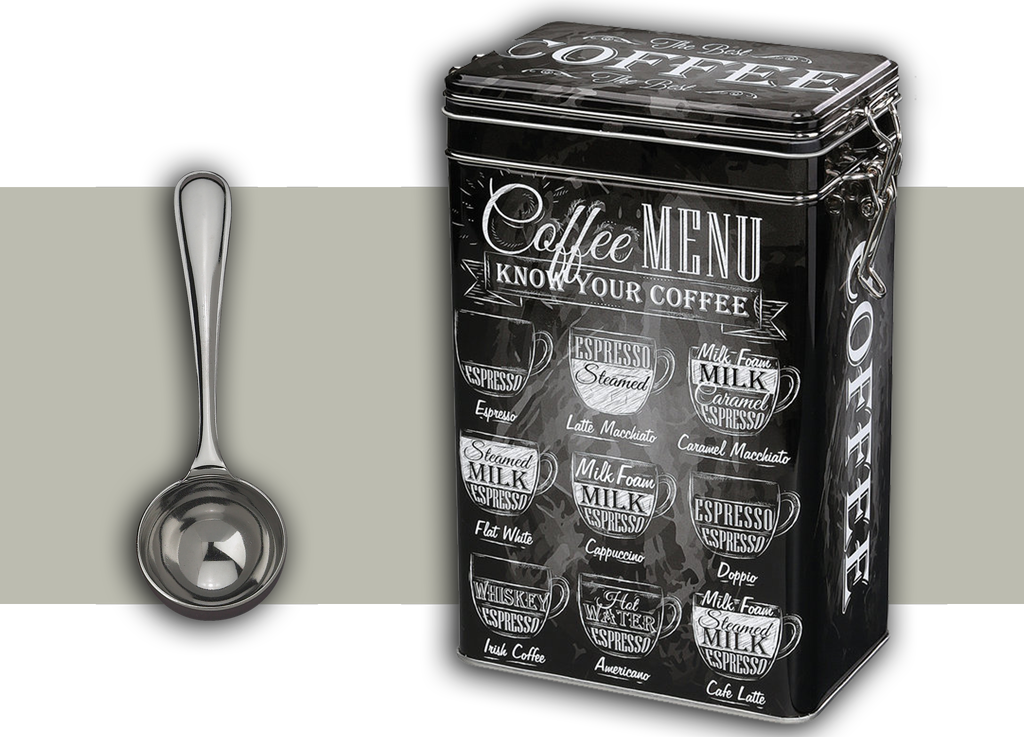 Zassenhaus Vintage Metal Coffee Storage Tin, Black - Retro Tin Sign Plauqe Advertising Metal Poster Rt Decor (1024x737), Png Download