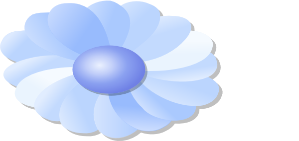 How To Set Use Blue Daisy Icon Png (600x284), Png Download