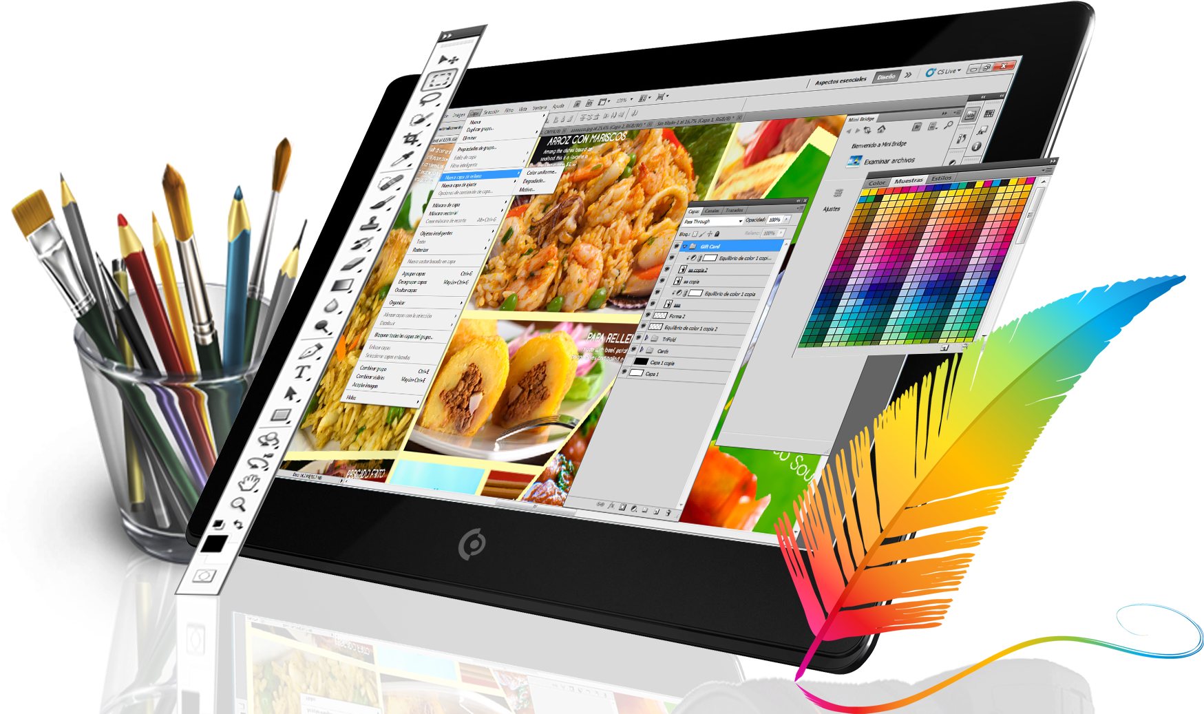 Poster Design - Graphic Design (1861x1196), Png Download