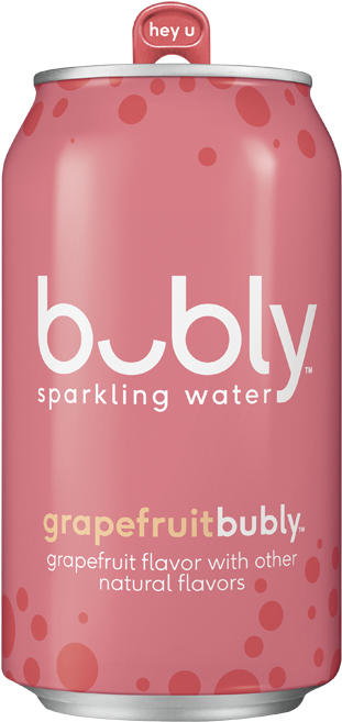 Bubly Sparkling Grapefruit - Strawberry Bubly Sparkling Water (672x672), Png Download