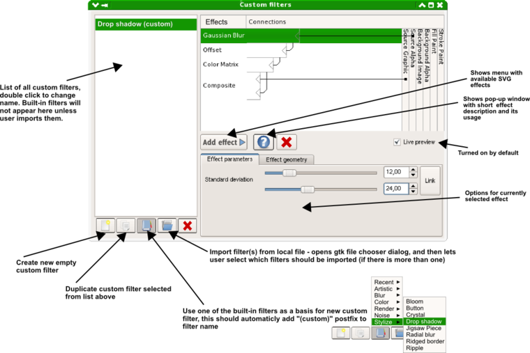 Custom Filter Dialog - Portable Network Graphics (760x507), Png Download