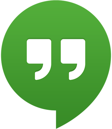 Google Hangouts For The Enterprise A Review Of Using (500x500), Png Download