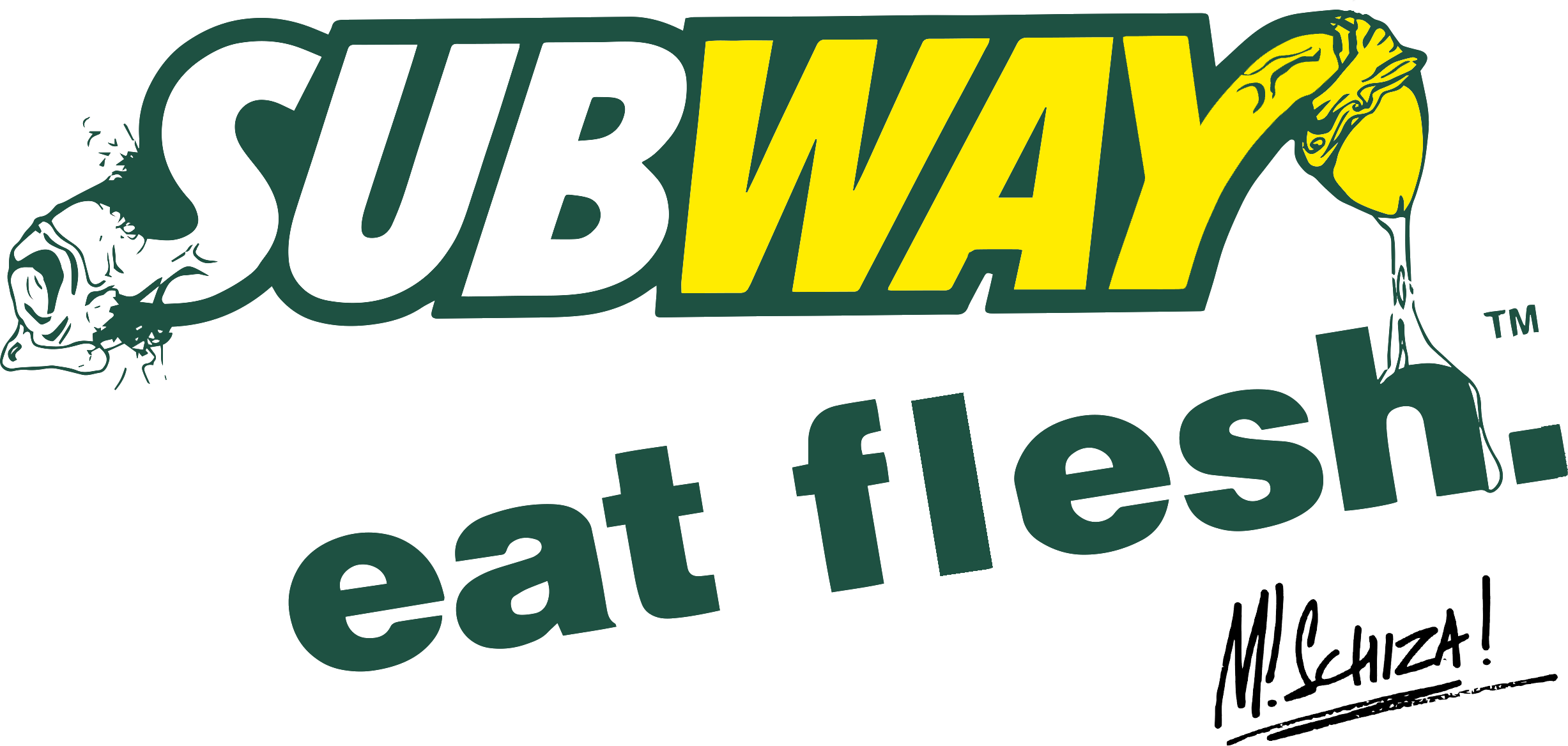 Subway Gift Card (2454x1168), Png Download