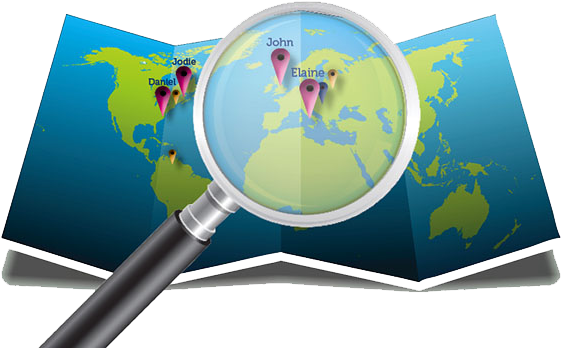 Jpg Royalty Free Map Google Maps Icon Magnifying And - Google Maps With Magnifying Glass (700x400), Png Download