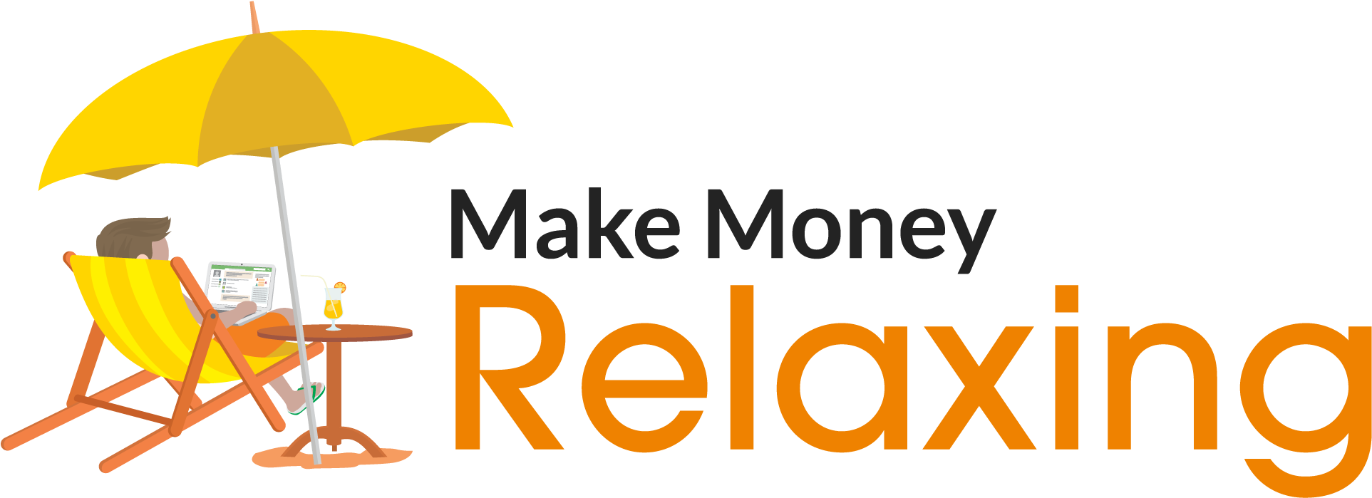 Make Money Relaxing - Money (2500x1202), Png Download