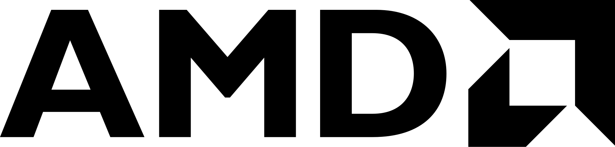 Open - Amd Logo Png (2000x478), Png Download