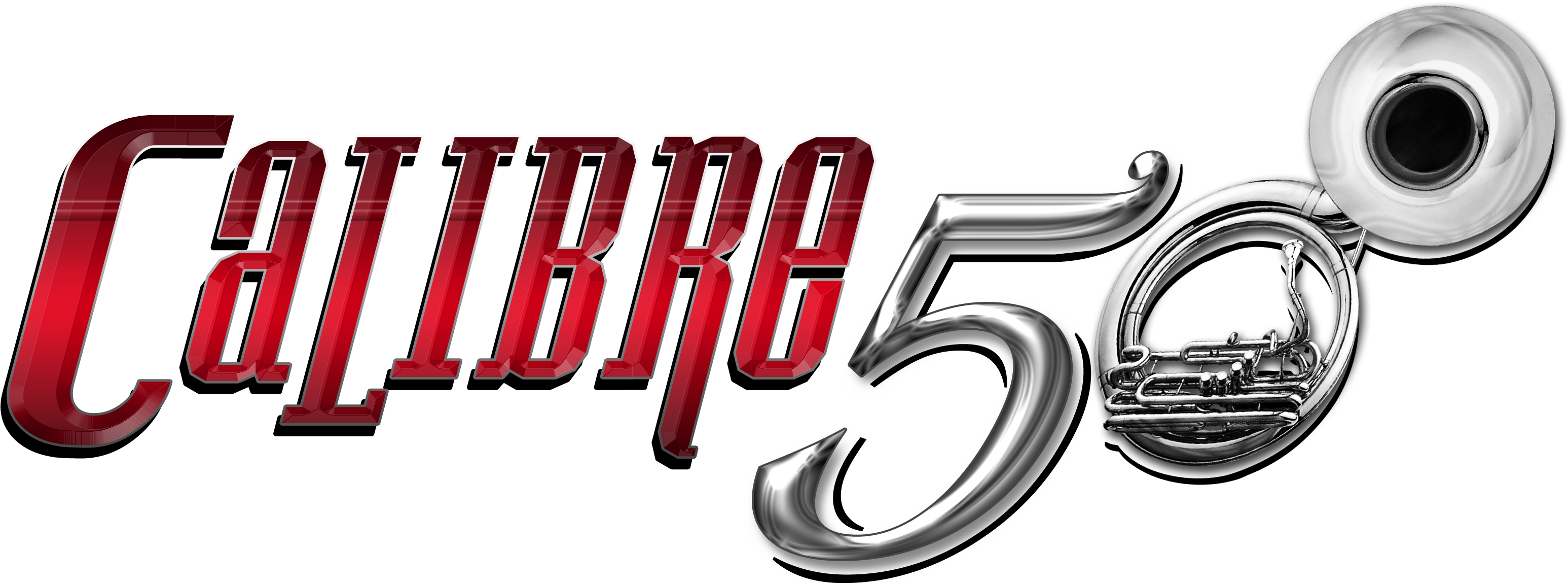 Banda Calibre 50 Logo (3300x1536), Png Download