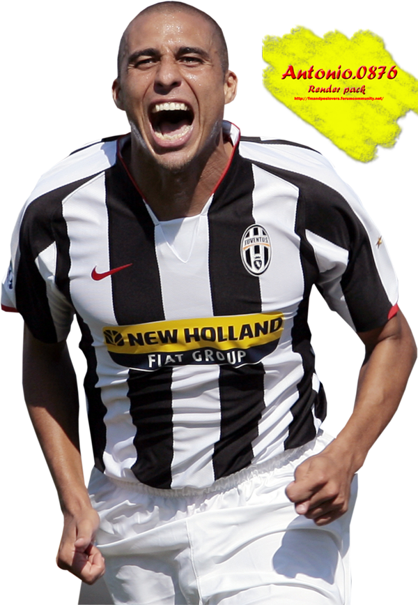 Trezeguet Render Photo Trezeguet3render - Juventus F.c. (600x867), Png Download
