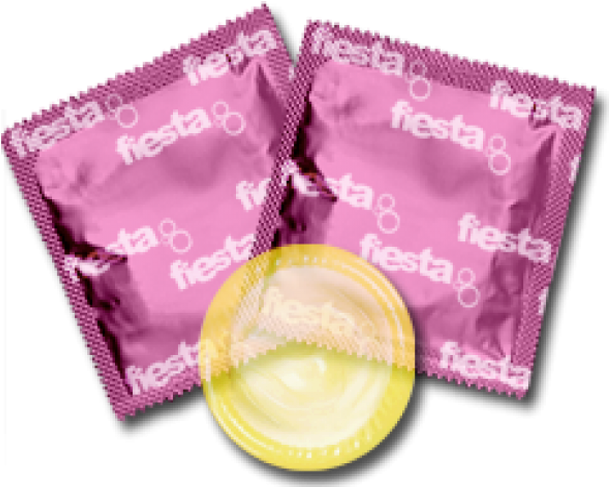 Fiesta Tutti Frutti Condom - Male Condom (695x780), Png Download