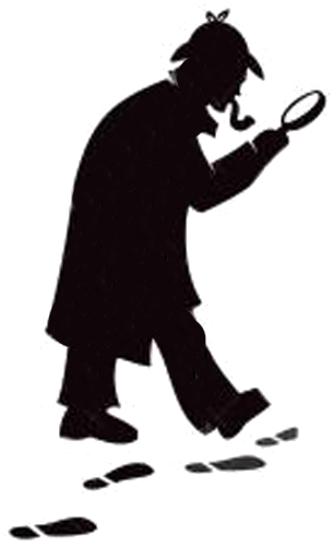 Sherlock Holmes Clipart Spy - Crime Scene Clipart (500x500), Png Download