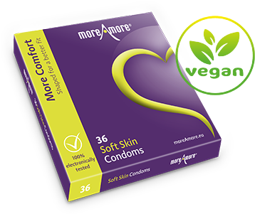 Soft Skin 36 Condoms - Soft Skin Condoms Moreamore (400x300), Png Download