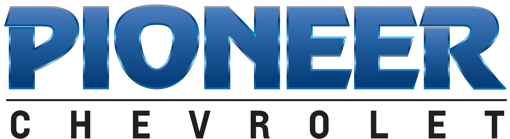 Pioneer Chevrolet - Pioneer Chevrolet Cadillac (1691x508), Png Download