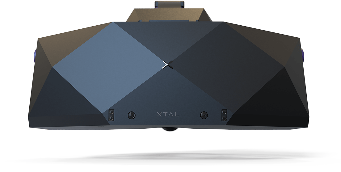 The High-resolution Vr Headset For Professionals - Xtal Vr (1104x557), Png Download