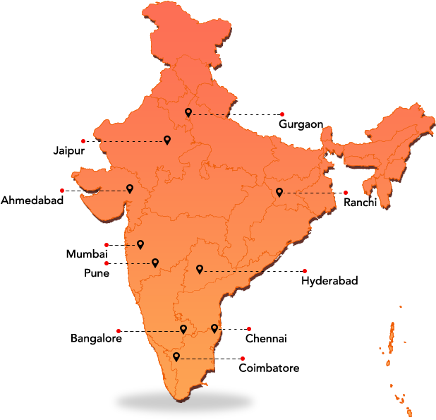 Head Office - India Map Silhouette (620x620), Png Download