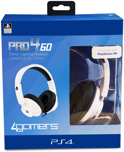 A Pro4 60 - Pro4-60 Stereo Gaming Headset (white) Ps4 (543x660), Png Download