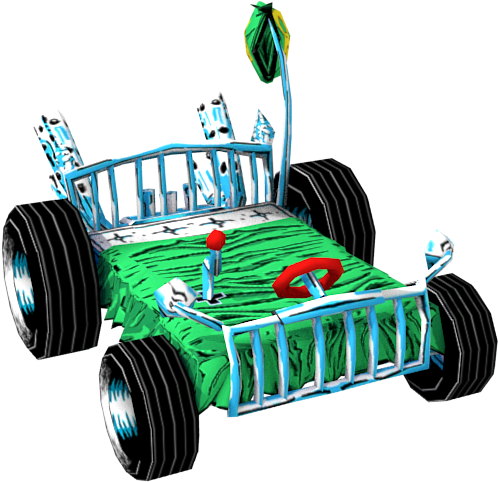 Spongebob's Hot Rod - Monster Truck (750x650), Png Download