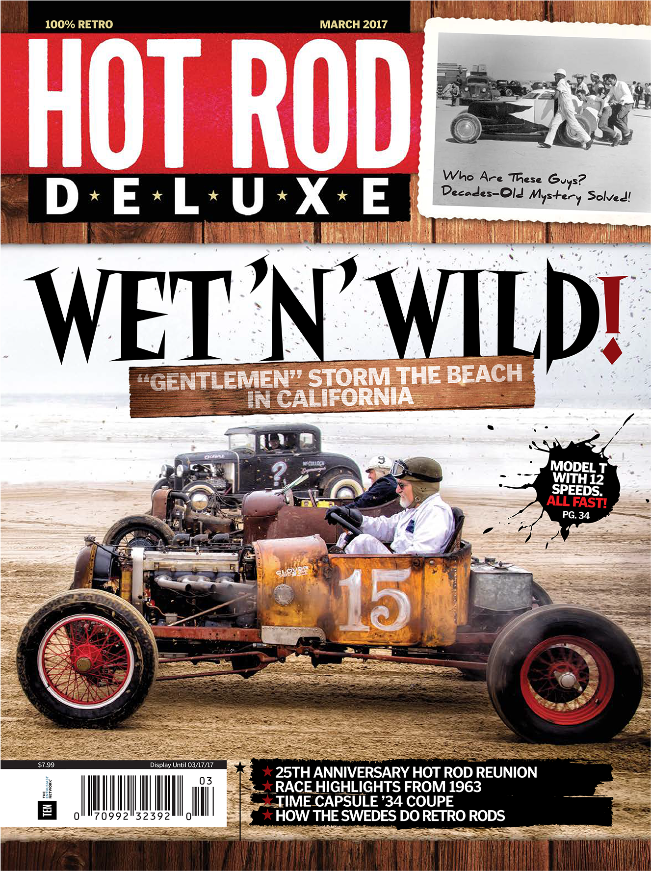 001 Deluxe Mar 2017 Cover Promo Cover - Hot Rod Deluxe (6 Issues) (2040x1856), Png Download