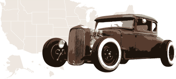 In Just A Few Short Steps, A Hot Rod Could Be Modified - Hot Rod (569x256), Png Download