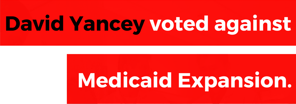 David Yancey Voted Against Medicaid Expansion - Memorial Day (957x337), Png Download