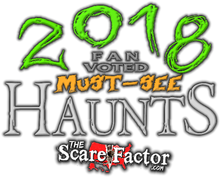 2018 Fan Voted Must See Top Haunts Badge - Arkansas (585x375), Png Download