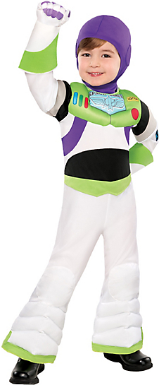 Buzz Lightyear Classic Toddler / Child Costume - Toy Story Buzz Lightyear (400x544), Png Download