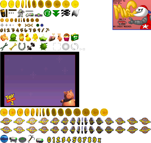 Items And Icons - Toy Story 2: Buzz Lightyear To The Rescue (612x578), Png Download