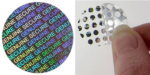 Large Round Seal, No Text, Dot Residue Pattern - Label (500x500), Png Download