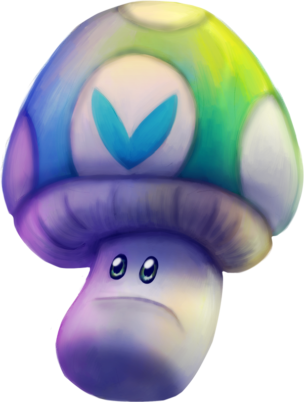 Clip Transparent Library This Has Seen Some Stuff By - Trippy Mushroom Clipart Png (681x887), Png Download