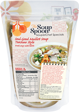 Soul-good Mullet Soup Teochew Style1 - Soup Spoon (350x435), Png Download