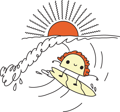 Trippy Taco Tamales - Trippy Taco (500x467), Png Download