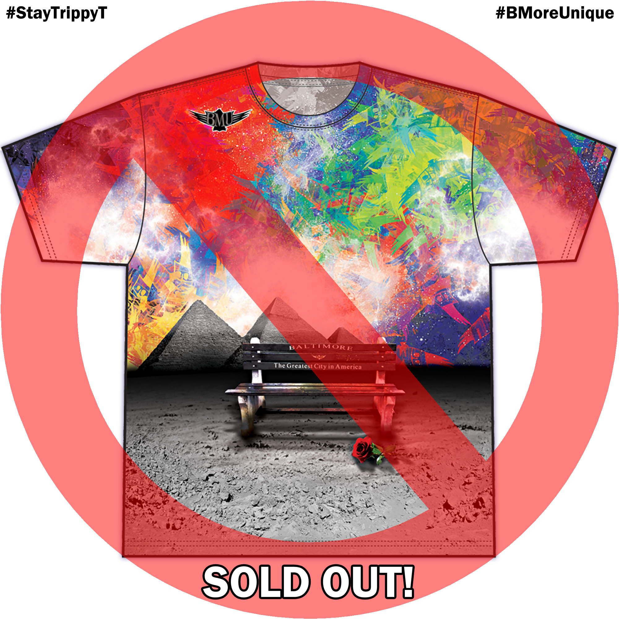 #06 Stay Trippy T - Graphic Design (2000x2000), Png Download