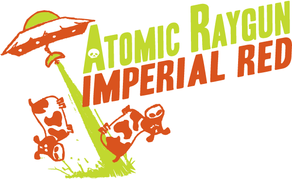 Spring House Atomic Raygun - Red (800x800), Png Download