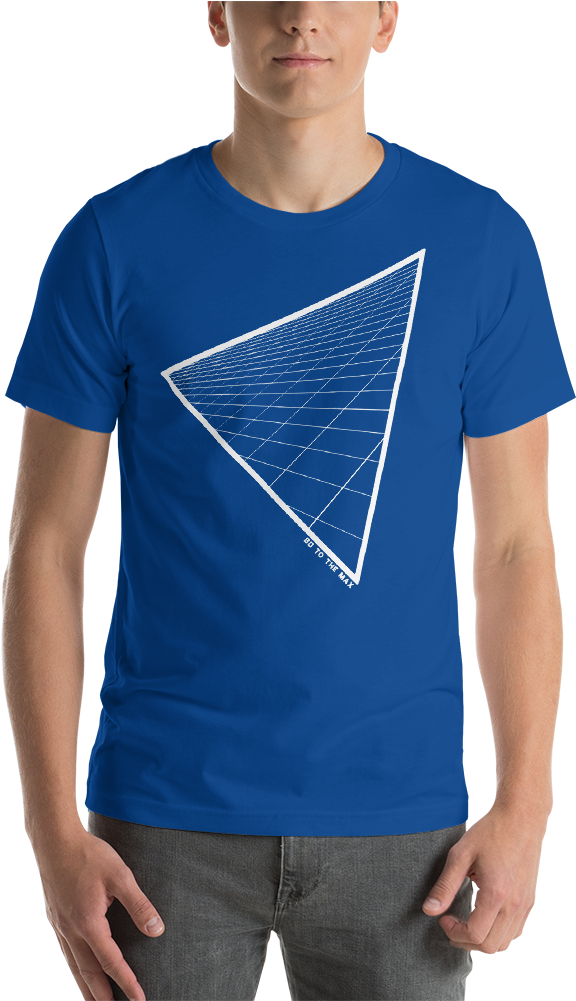 Triangle Grid T-shirt - Senator We Run Ads T Shirt (1000x1000), Png Download