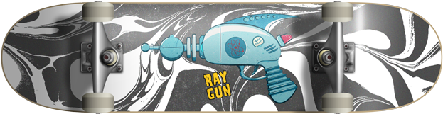Project Description - Raygun (670x248), Png Download