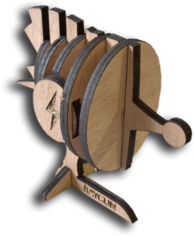 Cedar Raygun Variant - Makerspacenz (1000x1349), Png Download