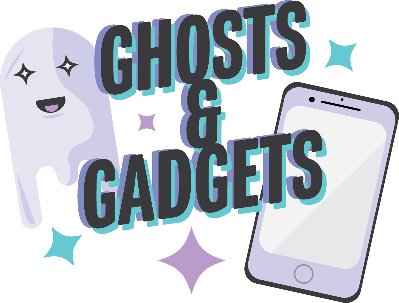 Ghosts And Gadgets Digital Art - Organization (1339x1018), Png Download