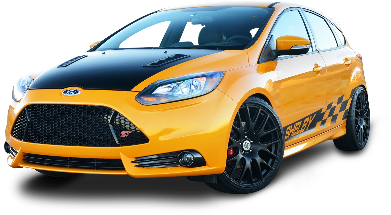 2014 Shelby Ford Focus St 8x10 (1650x991), Png Download