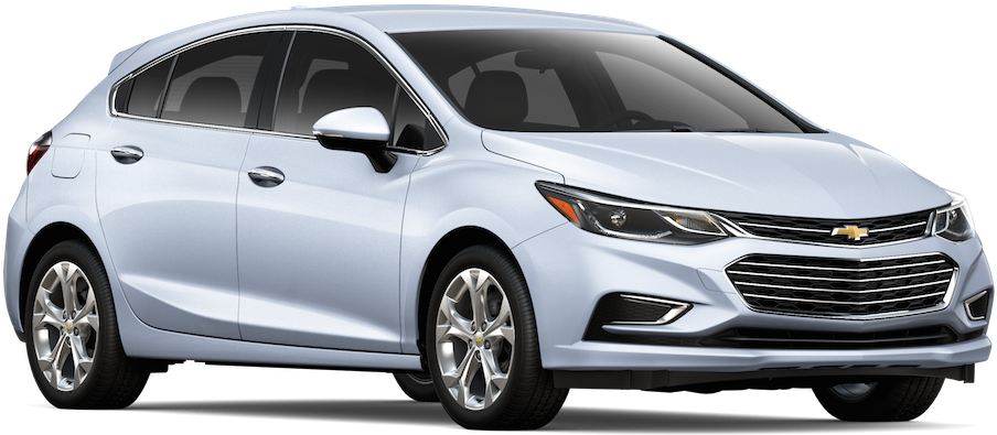 Ford Focus - 2018 Chevy Cruze Ls Vs Lt (1000x610), Png Download