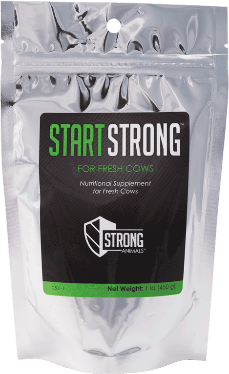 For Fresh Cows - Fight Strong For Calf Stress Capsules By Strong Animals (500x808), Png Download