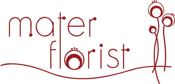 Mater Florist Logo - Florist Logo Png (600x300), Png Download